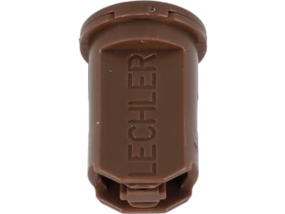 Lechler Air-Injektor Doppel-Flachstrahldüse "IDKT", 120-050, braun, POM, 6TK4875600000