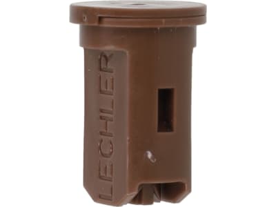 Lechler Air-Injektor Doppel-Flachstrahldüse "IDKT", 120-050, braun, POM, 6TK4875600000