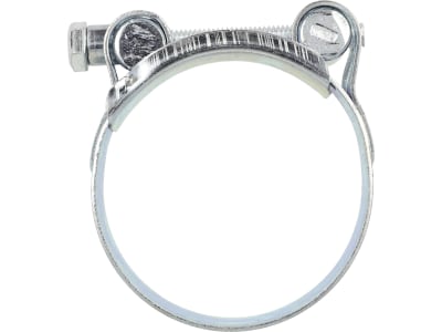 Hücobi Spannbackenschelle, 52 – 55 mm, Stahl, verzinkt, 1521 052055