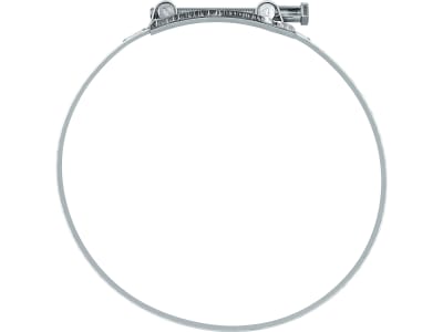Hücobi Spannbackenschelle, 240 – 252 mm, Stahl, verzinkt, 1521 240252