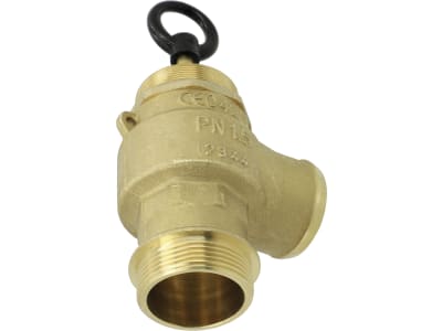 Hücobi Sicherheitsventil, 1 1/2", 0,5 bar, Messing, 8200 038005