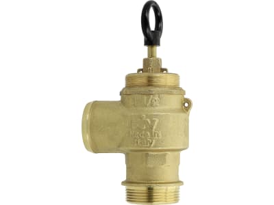 Hücobi Sicherheitsventil, 1 1/2", 1,0 bar, Messing, 8200 038010
