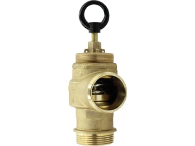 Hücobi Sicherheitsventil, 1 1/2", 1,0 bar, Messing, 8200 038010