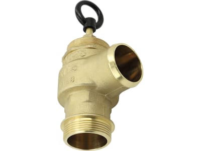 Hücobi Sicherheitsventil, 1 1/2", 1,0 bar, Messing, 8200 038010