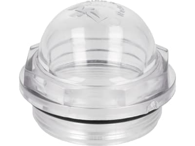 Hücobi Schauglas, 2" AG/MT, Plexiglas, mit Dichtring, 8203 050000