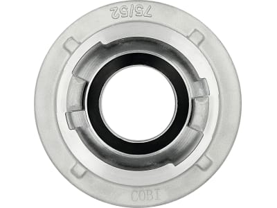 Hücobi Übergangsstück Storz, B/C, Aluminium, gegossene Knaggen, Abstand Knaggen 66 mm; 89 mm, 2115 075052