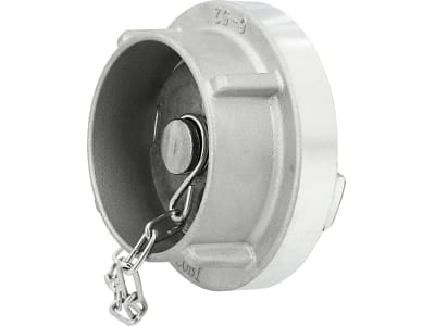 Hücobi Blindkupplung Storz 52 C, Abstand Knaggen 66 mm, Aluminium