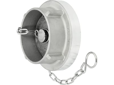 Hücobi Blindkupplung Storz 52 C, Abstand Knaggen 66 mm, Aluminium