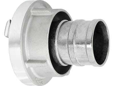 Hücobi Saugkupplung Storz, 52-C, Ø Tülle  52 mm, Aluminium, gegossene Knaggen, 2113 052052