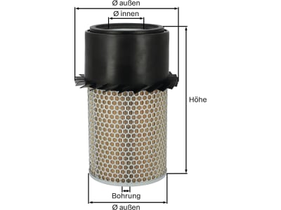MANN Luftfilter "C 16 302" MANN Luftfilter "C 16 302"