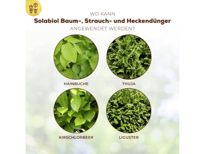 Solabiol Baum-, Strauch & Heckendünger  1,5 kg   