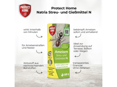 Protect Home Natria Streu- und Gießmittel N 500 g   