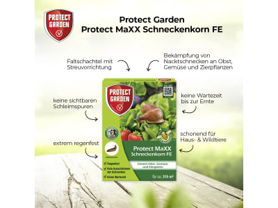 SBM Protect MaXX Schneckenkorn FE 500 g  gegen Nackt- und Schnirkelschnecken 