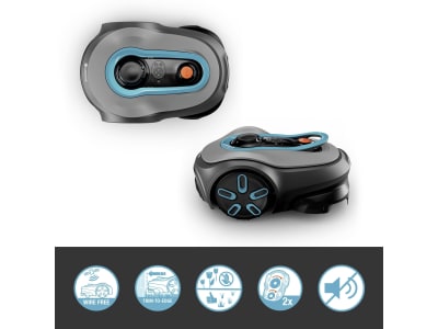 Gardena Mähroboter smart SILENO free Set 600 m² LONA™ Intelligence* KI-Technologie & App-gesteuert, kabellos inkl. Ladestation, smart Gateway & Installationshilfe 19921-20 Gardena Mähroboter smart SILENO free Set 600 m² LONA™ Intelligence* KI-Technologie & App-gesteuert, kabellos inkl. Ladestation, smart Gateway & Installationshilfe 19921-20