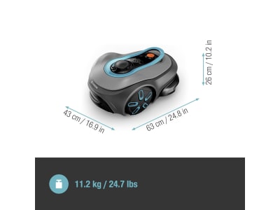 Gardena Mähroboter smart SILENO free Set 600 m² LONA™ Intelligence* KI-Technologie & App-gesteuert, kabellos inkl. Ladestation, smart Gateway & Installationshilfe 19921-20 Gardena Mähroboter smart SILENO free Set 600 m² LONA™ Intelligence* KI-Technologie & App-gesteuert, kabellos inkl. Ladestation, smart Gateway & Installationshilfe 19921-20