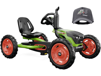 Berg Go-Kart "Fendt Buddy" mit Fendt Cap für Kinder, 2214038 + 12542947