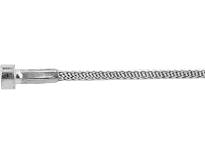Bowdenzug 2.000 mm, angepresster Nippel Ø 6,5 x 9,3 mm, Endstück Ø 6 x 3,5 mm Bowdenzug 2.000 mm, angepresster Nippel Ø 6,5 x 9,3 mm, Endstück Ø 6 x 3,5 mm