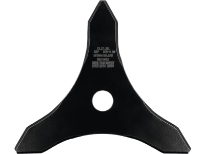 Dickichtmesser "Deutschland" 250 mm, Bohrung 25,4 mm, 3 Messer gerade