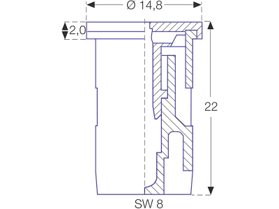 Lechler Air-Injektor Flachstrahldüse "IDK" 90° Keramik