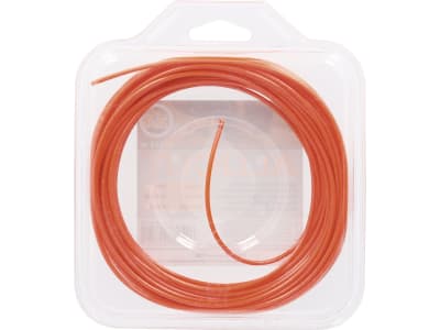 Mähfaden "Alucut" 2,4 mm/15 m rund, orange, SB-Karte