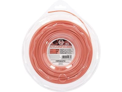 Mähfaden "Copolymer" 2,7 mm/70 m 6-Kant, orange, Donut Mähfaden "Copolymer" 2,7 mm/70 m 6-Kant, orange, Donut