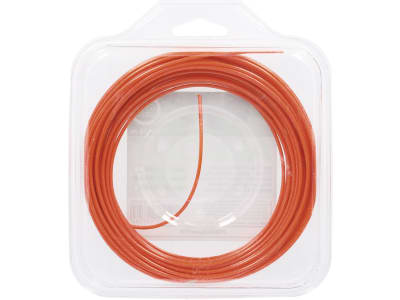 Mähfaden "Alucut" 2,0 mm/15 m rund, orange, SB-Karte