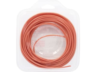 Mähfaden "Copolymer" 2,7 mm/15 m rund, orange, SB-Karte