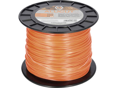 Mähfaden "Alucut" 2,4 mm/360 m 6-Kant, orange, Spule