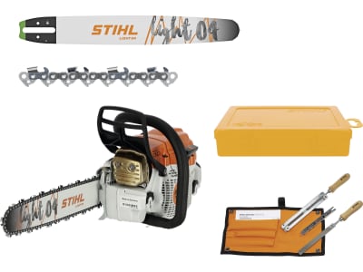 STIHL Benzin-Kettensäge "MS 261 C-M" 3,0 kW (4,1 PS) Schienenlänge 40 cm, ohne Griffheizung, 2 Sägeketten, 2 Schienen und Zubehör, 1141 200 0647 STIHL Benzin-Kettensäge "MS 261 C-M" 3,0 kW (4,1 PS) Schienenlänge 40 cm, ohne Griffheizung, 2 Sägeketten, 2 Schienen und Zubehör, 1141 200 0647