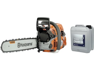 Husqvarna® Benzin-Kettensäge "560 XP®" 3,5 kW (4,7 PS) Schienenlänge 45 cm, ohne Griff- und Vergaserheizung und Sägekettenöl, 9705015-68 Husqvarna® Benzin-Kettensäge "560 XP®" 3,5 kW (4,7 PS) Schienenlänge 45 cm, ohne Griff- und Vergaserheizung und Sägekettenöl, 9705015-68