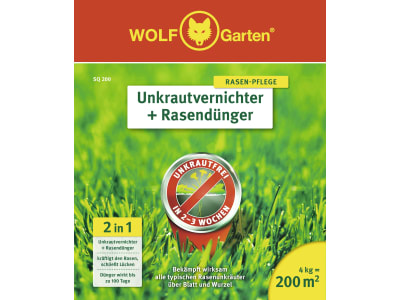 Wolf-Garten® UV Plus Rasendünger  4 kg  Ausreichend für ca. 200 m² 