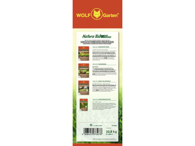 Wolf-Garten® Natura Rasendünger  10,8 kg Sack Ausreichend für ca. 160 m² 