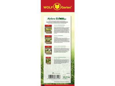 Wolf-Garten® Natura Rasendünger  18,9 kg Sack Ausreichend für ca. 280 m² 