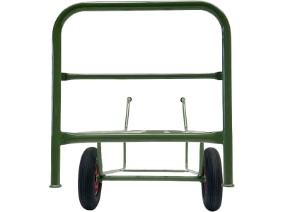 Growi® Ballenkarre 2.850 x 850 x 990 mm für Strohballen, Heuballen, Kisten, Säcke und Kanister, 15831