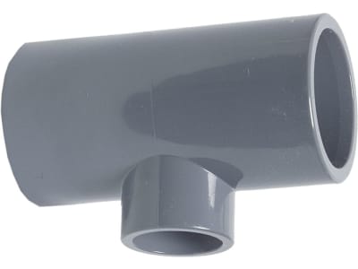 T-Verbinder Klebemuffe Abgang reduziert, 16 bar