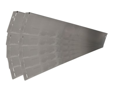 bellissa 10er VK-Set Rasenkante Corten Cortenstahl  118 x 13 cm bestehend aus 10 Stck. a. 118 cm,  Nutzlänge 11,50 m