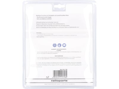 Wildkrautbürste "Octo Pro" Ø 123,5 mm, für die Wildkrautentfernung mit einer Motorsense ab 30 cm³