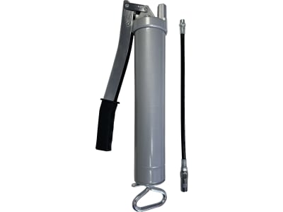 Fettpresse manuell, 310 bar, für 400 g Fettkartuschen, 450 g loses Fett Fettpresse manuell, 310 bar, für 400 g Fettkartuschen, 450 g loses Fett