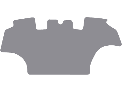 Fußmatte Gummi hellgrau, für Case IH Traktor Puma CVX, ab Bj. 14 Fußmatte Gummi hellgrau, für Case IH Traktor Puma CVX, ab Bj. 14