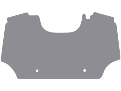 Fußmatte Gummi hellgrau, für Same Traktor Dorado 65, 70, mechanisches Gaspedal, ab Bj. 95 Fußmatte Gummi hellgrau, für Same Traktor Dorado 65, 70, mechanisches Gaspedal, ab Bj. 95