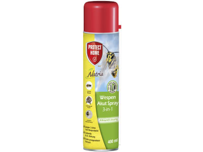 Protect Home Natria Wespen Akut Spray (3 in 1) 400 ml  zur Wespenbekämpfung 
