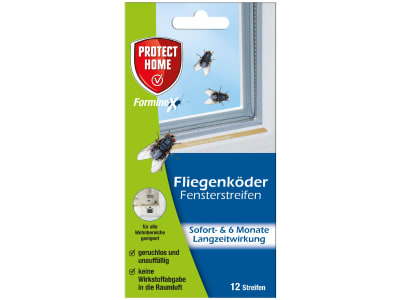 Protect Home FormineX Fliegenköder Fensterstreifen 12 St.   