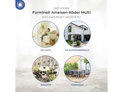 Protect Home FormineX Ameisen Köder Multi 3 St. Dose Ameisenfalle 