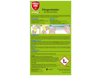 Protect Home FormineX Fliegenköder Fensterstreifen 12 St.   