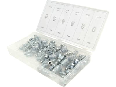 Schmiernippel-Sortiment zöllig, 110 St. Schmiernippel-Sortiment zöllig, 110 St.