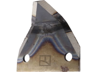Industriehof® Fräsmesserklinge 75 x 76 x 3 mm gewinkelt, für Futtermischwagen Marmix, 70-145 Industriehof® Fräsmesserklinge 75 x 76 x 3 mm gewinkelt, für Futtermischwagen Marmix, 70-145