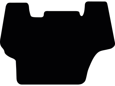 Fußmatte Velours schwarz, für New Holland Traktor TM 135, TM 140, TM 150, Bj. 02 – 07