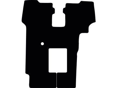 Fußmatte Gummi schwarz, für Fendt Traktor 926 Vario mit Motorbremse, Bj. 96 – 02 Fußmatte Gummi schwarz, für Fendt Traktor 926 Vario mit Motorbremse, Bj. 96 – 02