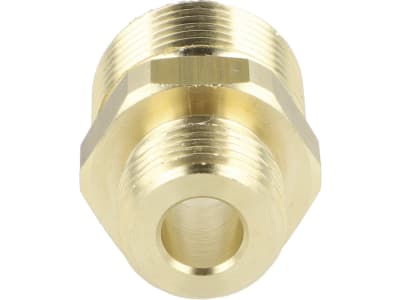 Gewindenippel M 22 AG Messing, für Kärcher; Hand- und Drehverschraubungen Gewindenippel M 22 AG Messing, für Kärcher; Hand- und Drehverschraubungen