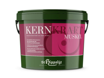 St. Hippolyt Kernkraft Muskel proteinreiches Aufbaufutter für Sportpferde mit essentiellen Aminosäuren 5 kg Eimer St. Hippolyt Kernkraft Muskel proteinreiches Aufbaufutter für Sportpferde mit essentiellen Aminosäuren 5 kg Eimer